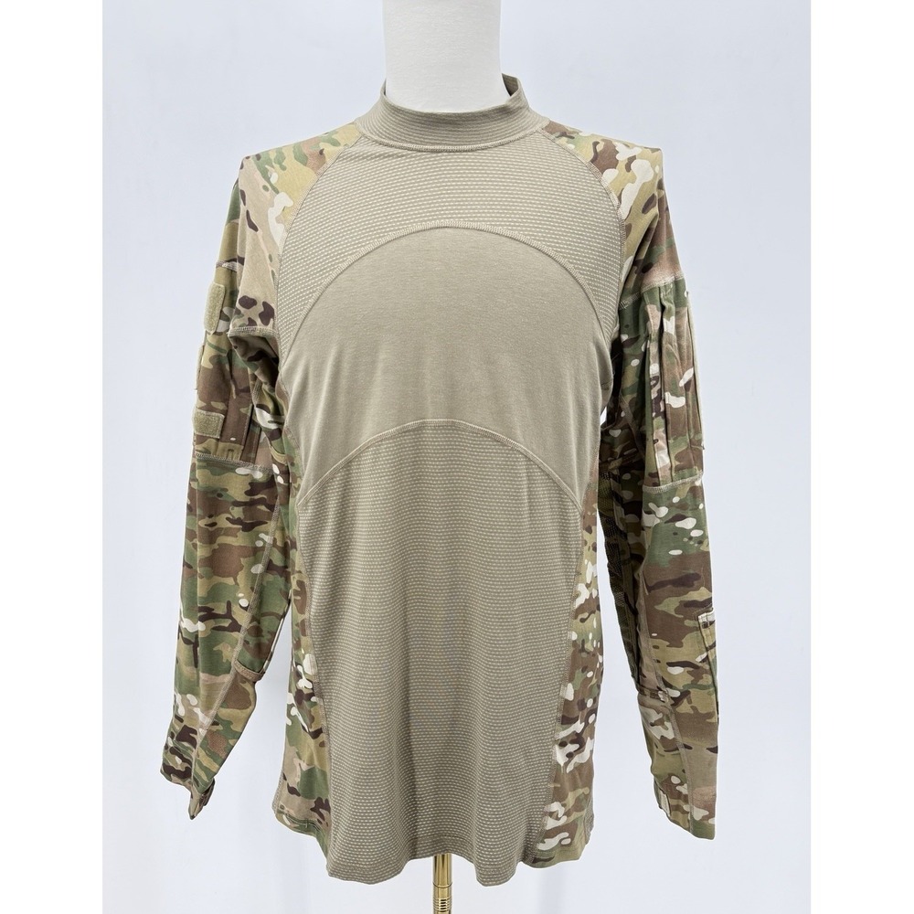 Army Combat Shirt FR Flame Resistant OCP Multicam USA Made Mens L Tactical Gear
